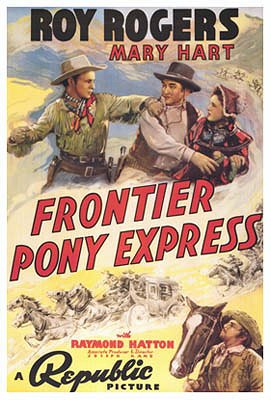 Frontier Pony Express - Affiches