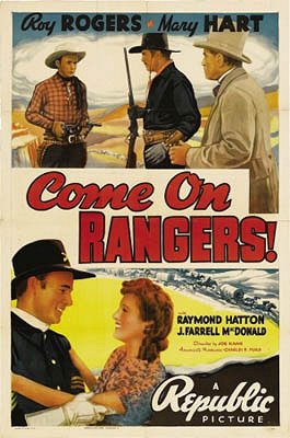 Come On, Rangers - Plakátok