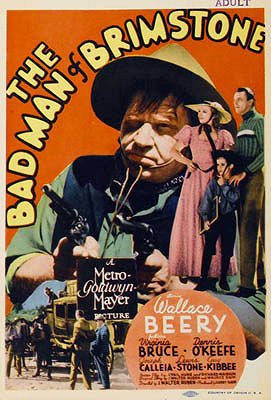 The Bad Man of Brimstone - Affiches