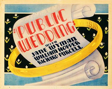 Public Wedding - Plakátok