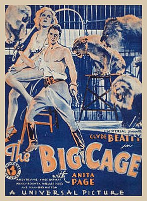 The Big Cage - Plakáty