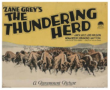 The Thundering Herd - Plakáty