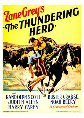 The Thundering Herd - Plakaty