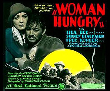 Woman Hungry - Carteles