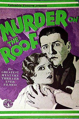 Murder on the Roof - Affiches