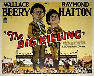 The Big Killing - Julisteet