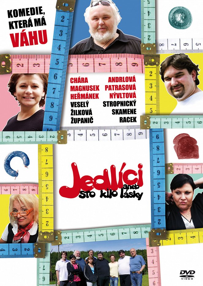 Jedlíci aneb Sto kilo lásky - Julisteet