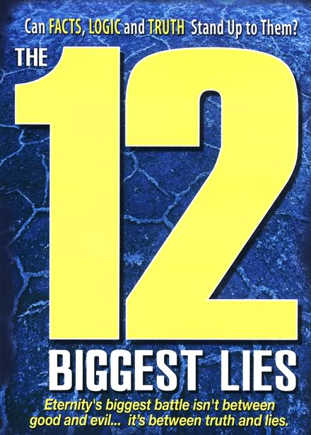 The 12 Biggest Lies - Plakátok