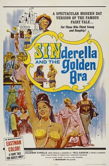 Sinderella and the Golden Bra - Carteles