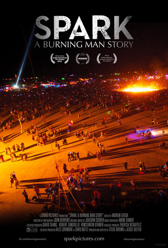 Spark: A Burning Man Story - Affiches