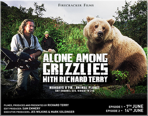 Sám mezi medvědy grizzly s Richardem Terrym - Plagáty