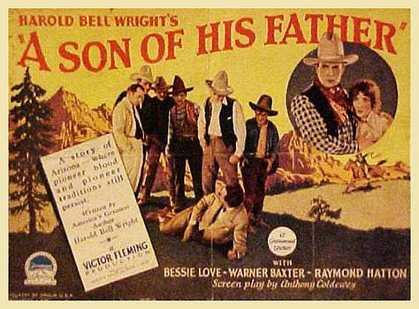 A Son of His Father - Affiches