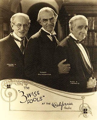 Three Wise Fools - Affiches