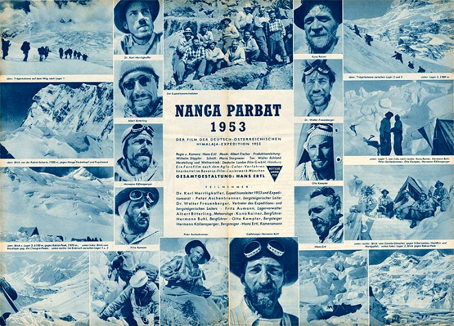 Nanga Parbat 1953 - Plakátok