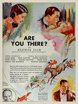 Are You There? - Affiches