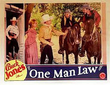 One Man Law - Affiches