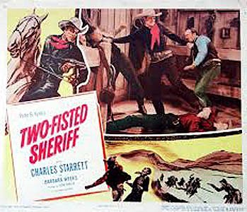 Two-Fisted Sheriff - Carteles