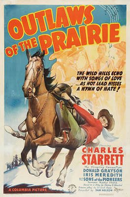 Outlaws of the Prairie - Plakaty