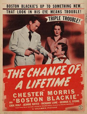 The Chance of a Lifetime - Plakate