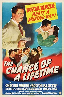 The Chance of a Lifetime - Affiches