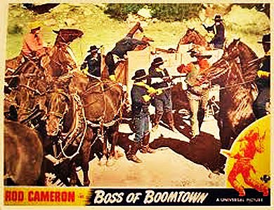 Boss of Boomtown - Julisteet