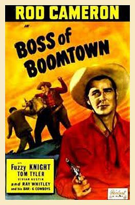Boss of Boomtown - Affiches