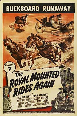 The Royal Mounted Rides Again - Plagáty