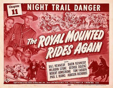 The Royal Mounted Rides Again - Affiches