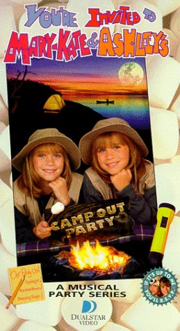 You're Invited to Mary-Kate & Ashley's Camping Party - Carteles