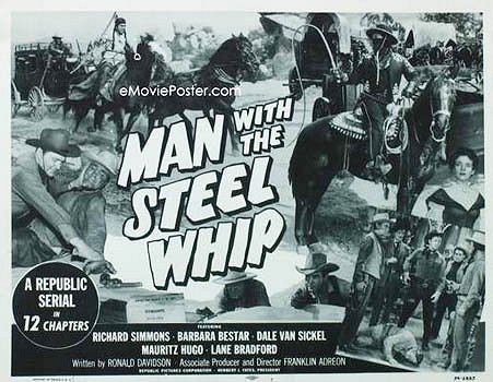 Man with the Steel Whip - Carteles