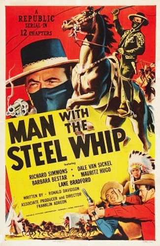 Man with the Steel Whip - Carteles