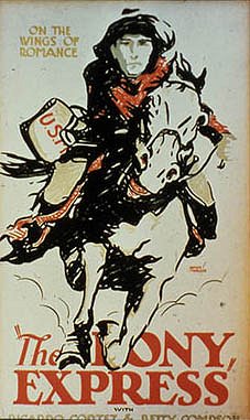 The Pony Express - Plakátok