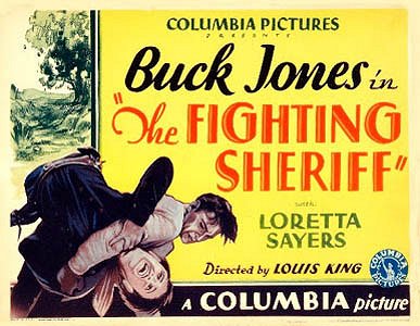 The Fighting Sheriff - Plakate