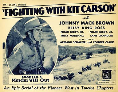 Fighting with Kit Carson - Posters