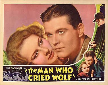 The Man Who Cried Wolf - Affiches