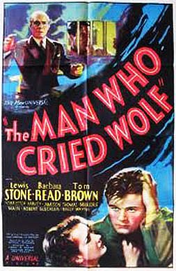 The Man Who Cried Wolf - Posters