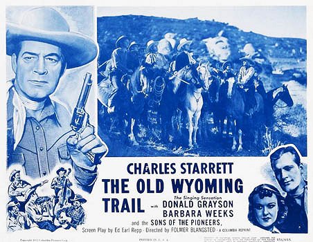 The Old Wyoming Trail - Affiches