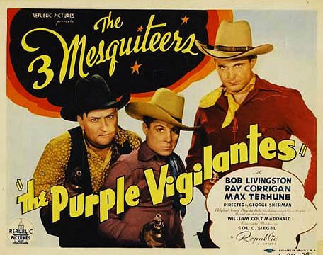 The Purple Vigilantes - Posters
