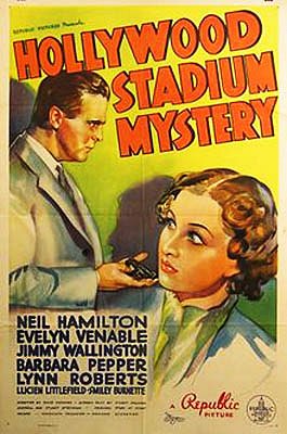 Hollywood Stadium Mystery - Carteles