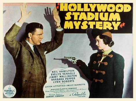Hollywood Stadium Mystery - Plakáty