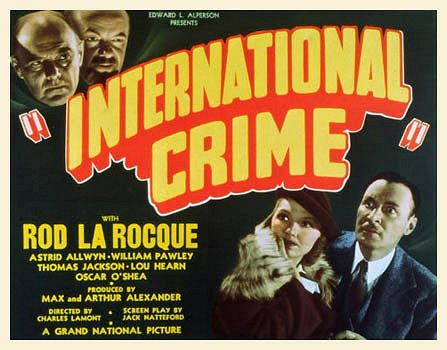 International Crime - Posters