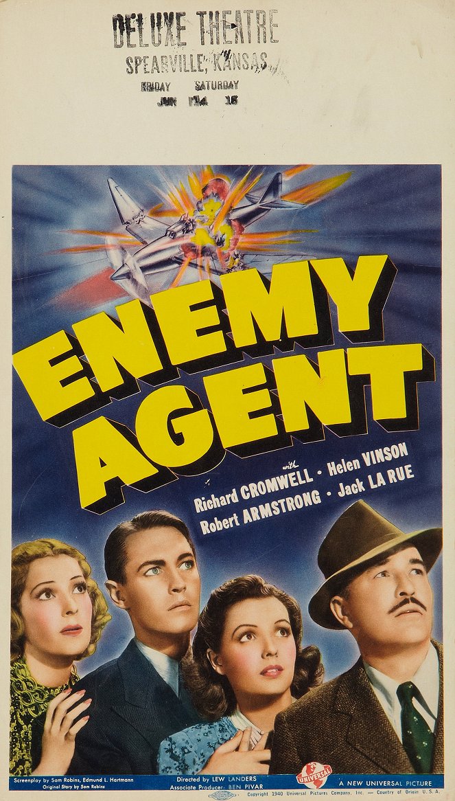 Enemy Agent - Plakáty
