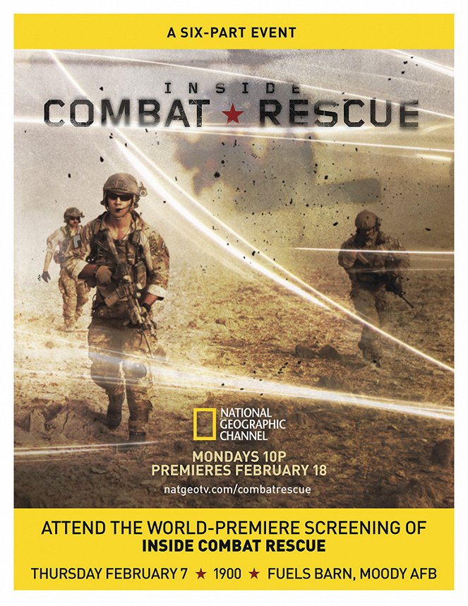 Inside Combat Rescue - Carteles