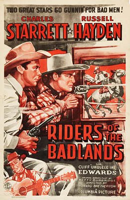 Riders of the Badlands - Affiches
