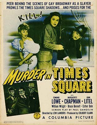 Murder in Times Square - Plakaty
