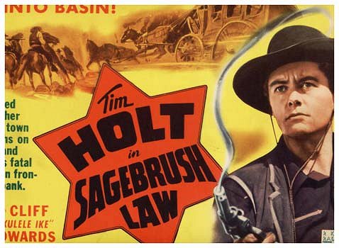 Sagebrush Law - Plakátok