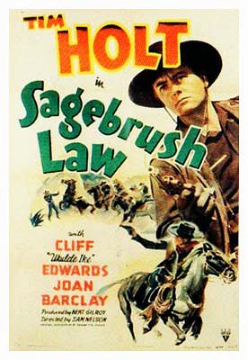 Sagebrush Law - Posters