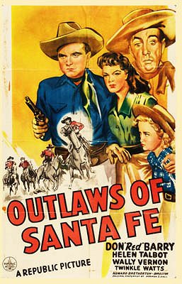 Outlaws of Santa Fe - Affiches