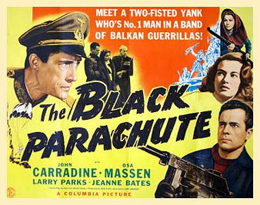 The Black Parachute - Affiches