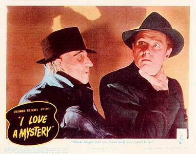 I Love a Mystery - Affiches